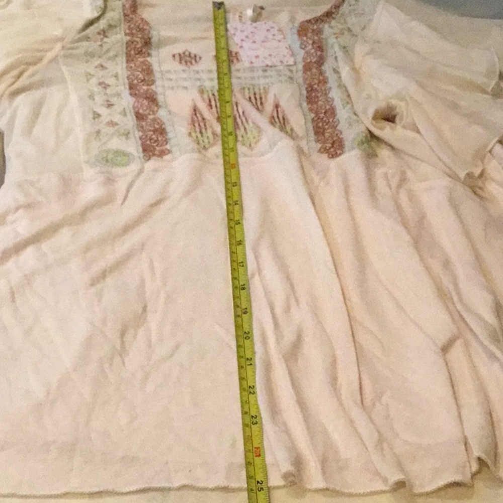 FREE PEOPLE embroidered long sleeve - Picture 9 of 10